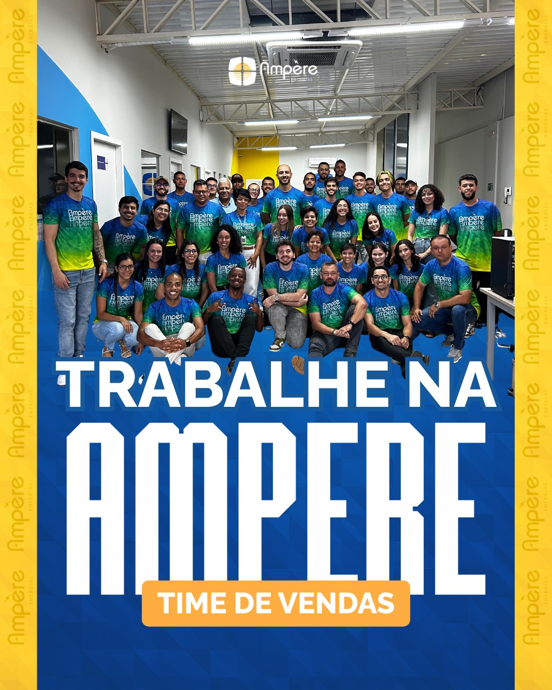 Post da Ampère Energias no Instagram